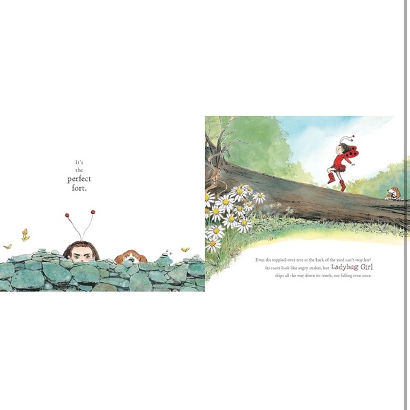 Ladybug Girl & At the Beach Beautiful Hardcover Books by David Soman Jacky Davis - Picture 14 of 16